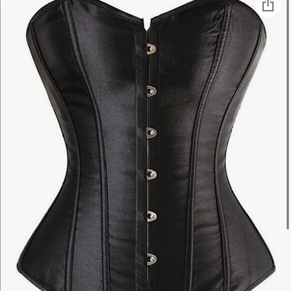 Black corset top